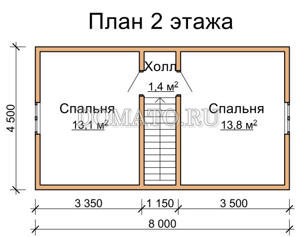 план 2 этажа