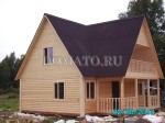 фото по отзыву заказчика о доме из бруса